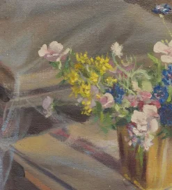 Pamono Luce Balla, Still Life, 1920s, Oil on Canvas, Framed><noscript><img width=