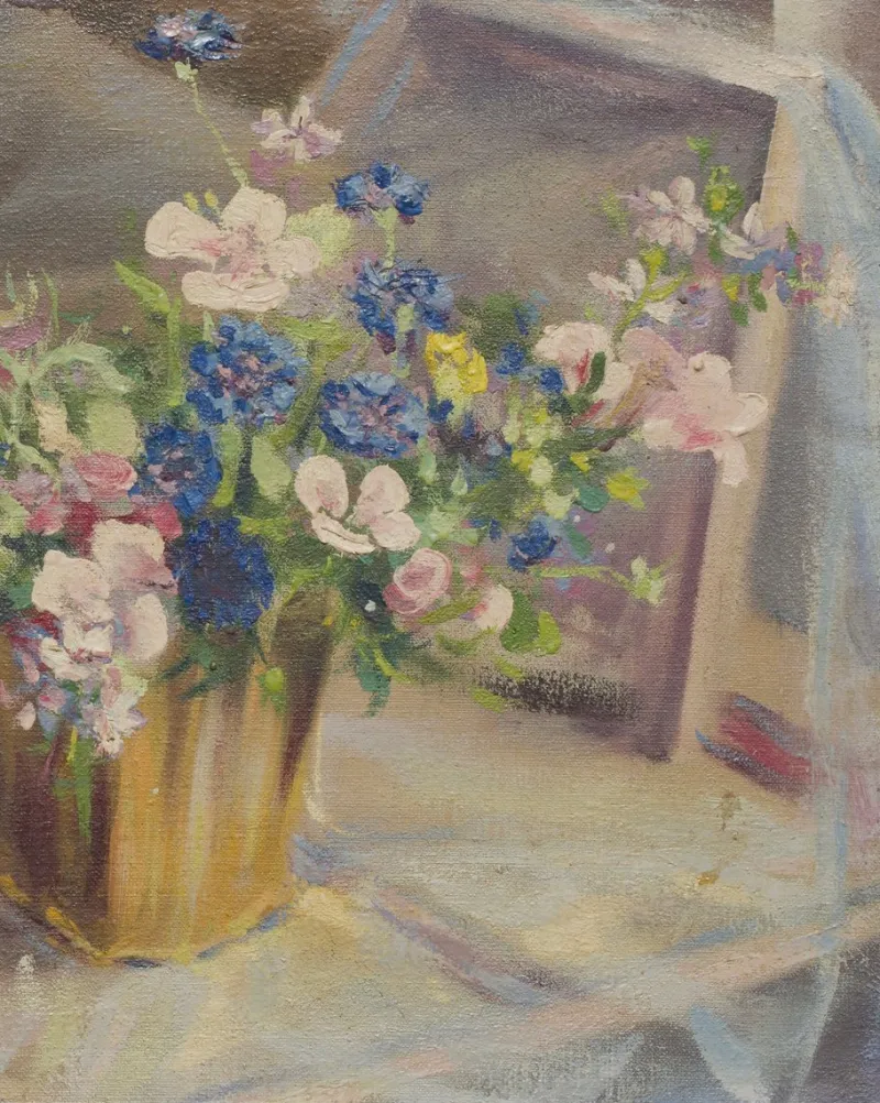 Pamono Luce Balla, Still Life, 1920s, Oil on Canvas, Framed> Old Masters