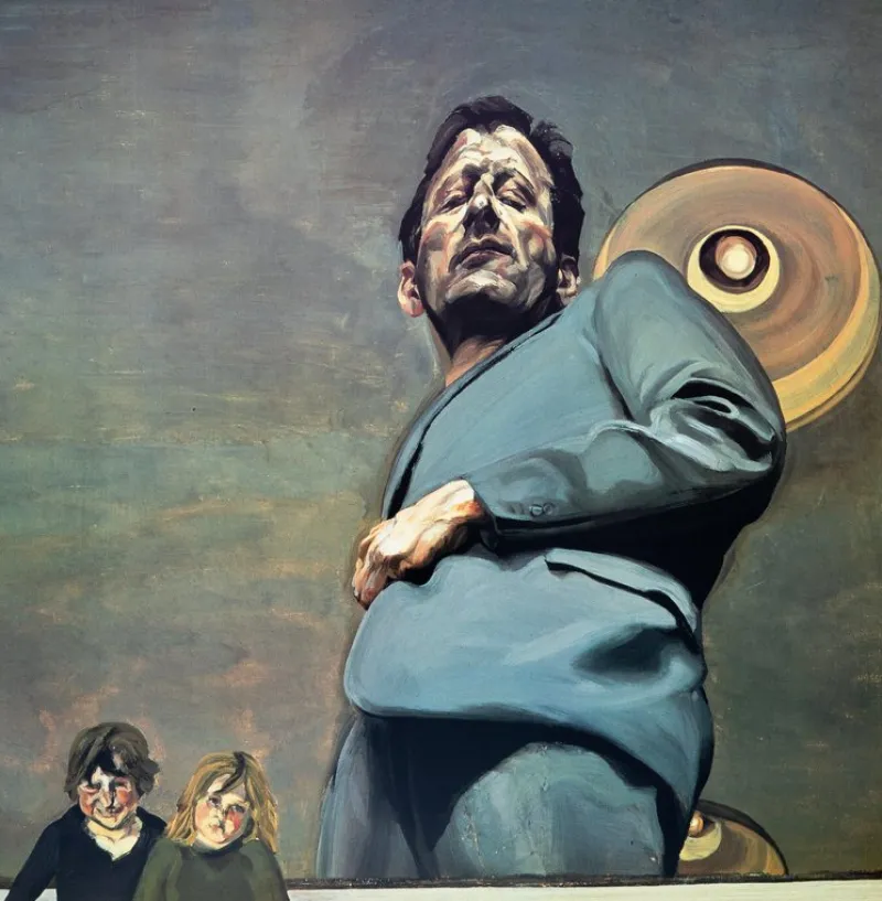 Outlet Pamono Lucian Freud Self-Portrait Poster