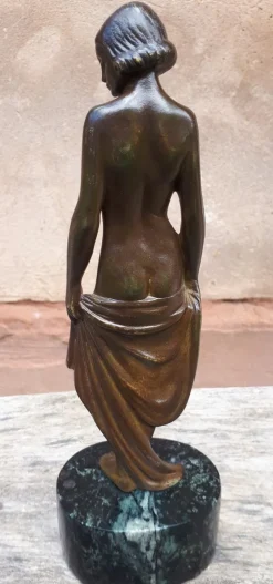 Pamono Lucien Alliot, Art Deco Sculpture, 1920s-1940s, Bronze><noscript><img width=