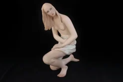 Hot Pamono Ludovica Le Bertetti, Large Nude Sculpture, 1920s, Ceramic