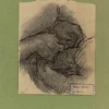 Online Pamono Luigi Galli, The Hands, Pencil Drawing, Late 19th Century