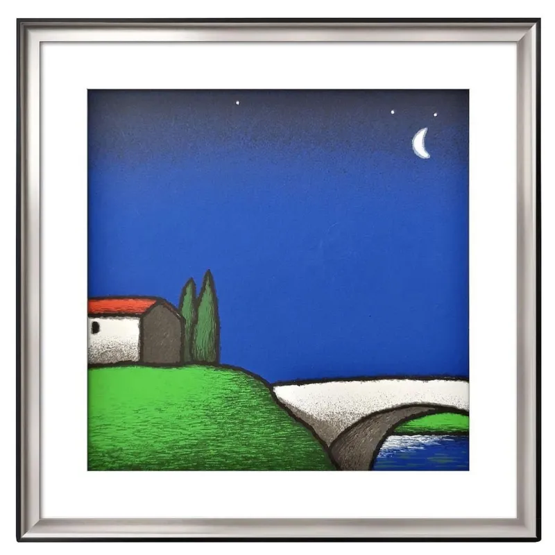 Pamono Luna sul ponte, 1999 Tino Stefanoni> Minimalist