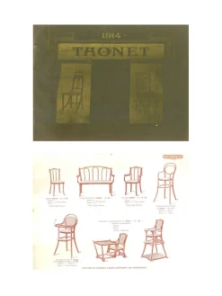 Pamono Luterma Highchair from Thonet, 1900s><noscript><img width=