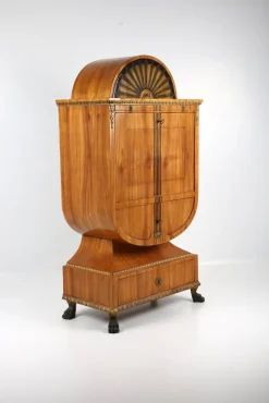 Pamono Lyra Cherry Tree Secretary, Vienna, 1815> Secretaires
