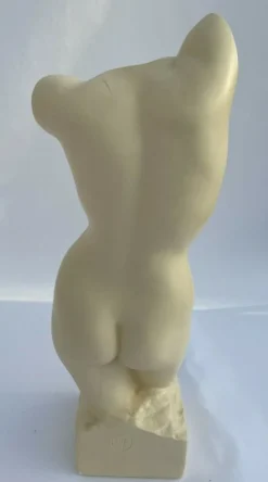Sale Pamono M. Cabrol, Female Bust, 1950s, Plaster
