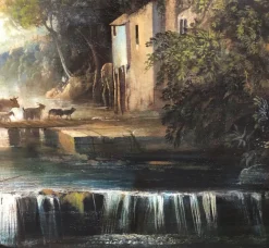 Pamono M. Locatelli, Italian Landscape, 2011, Oil on Canvas><noscript><img width=