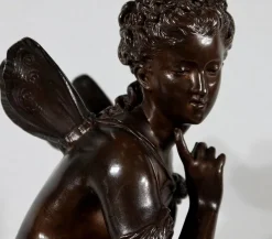 Pamono M. Moreau, Ondine Sculpture, Bronze><noscript><img width=
