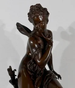 Pamono M. Moreau, Ondine Sculpture, Bronze><noscript><img width=