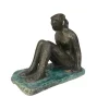 Pamono M. Porcù, Female Nude, 20th Century, Terracotta> Sculpture