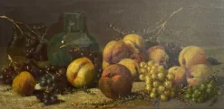 Outlet Pamono M. Ronaghini, Still Life, Oil Painting on Panel, Framed