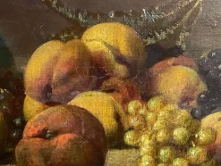 Outlet Pamono M. Ronaghini, Still Life, Oil Painting on Panel, Framed