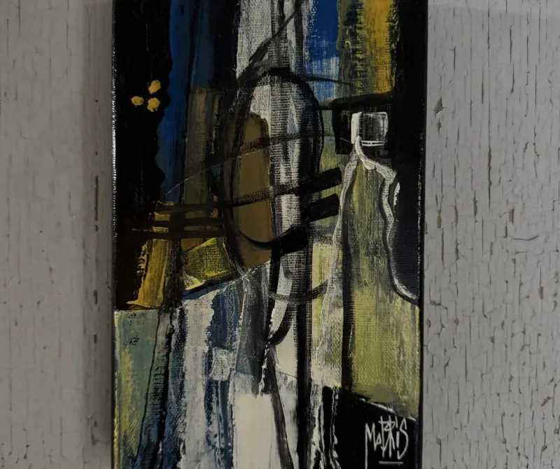 Outlet Pamono Mabris, Boléro, 21st Century, Acrylic on Canvas
