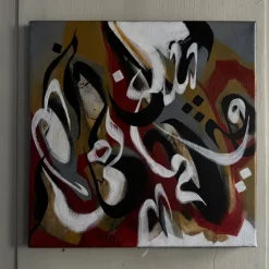 Pamono Mabris, Enchanted Manege, 2020, Acrylic on Canvas> Abstraction