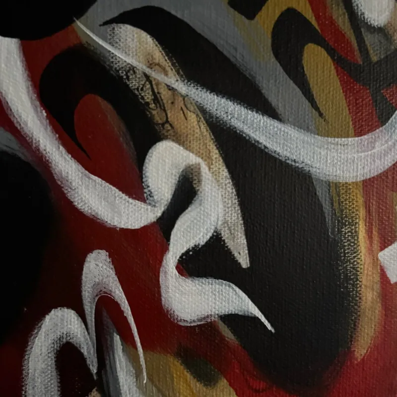Pamono Mabris, Enchanted Manege, 2020, Acrylic on Canvas> Abstraction