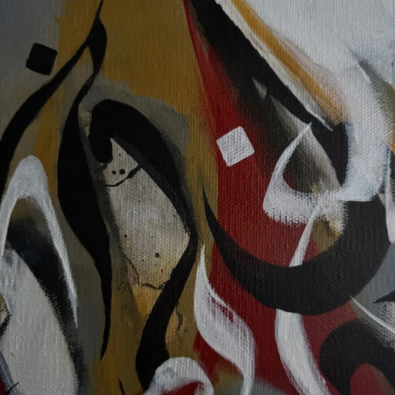 Pamono Mabris, Enchanted Manege, 2020, Acrylic on Canvas> Abstraction