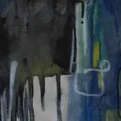 Pamono Mabris, For Interior, 21st Century, Oil on Paper, Framed><noscript><img width=