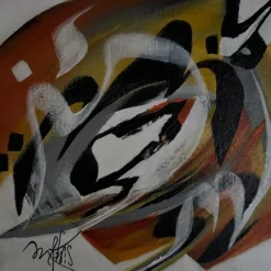 Pamono Mabris, Serenity, 2020, Acrylic on Canvas