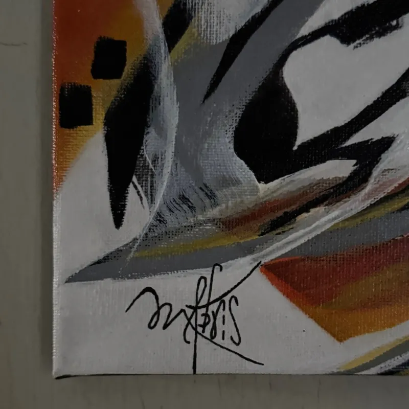 Pamono Mabris, Serenity, 2020, Acrylic on Canvas