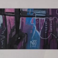 Sale Pamono Mabris, Vague À L'Ame, 2011, Oil on Paper