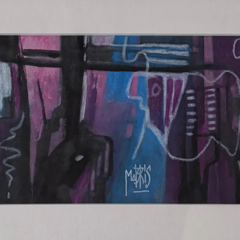 Sale Pamono Mabris, Vague À L'Ame, 2011, Oil on Paper