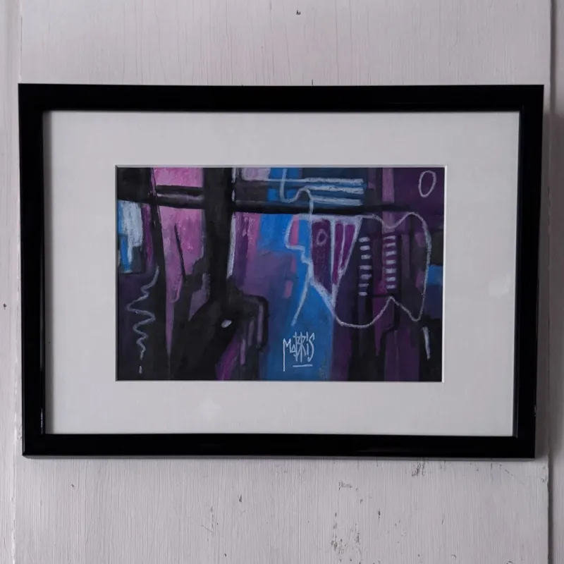 Sale Pamono Mabris, Vague À L'Ame, 2011, Oil on Paper