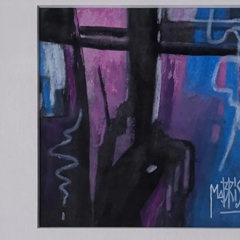 Sale Pamono Mabris, Vague À L'Ame, 2011, Oil on Paper