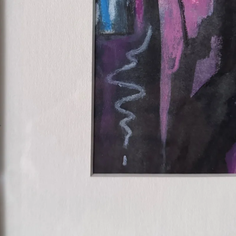 Sale Pamono Mabris, Vague À L'Ame, 2011, Oil on Paper
