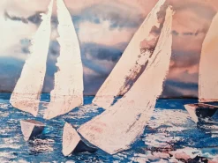 Pamono Macarena Sanz, Barcolana Race 3, Watercolor> Minimalist