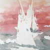 Pamono Macarena Sanz, Barcolana Race 5, Watercolor> Minimalist