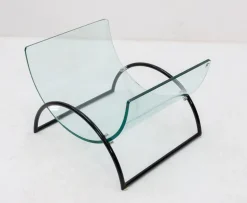 Pamono Magazine Holder from Galotti & Radice, 1980s> Magazine Racks