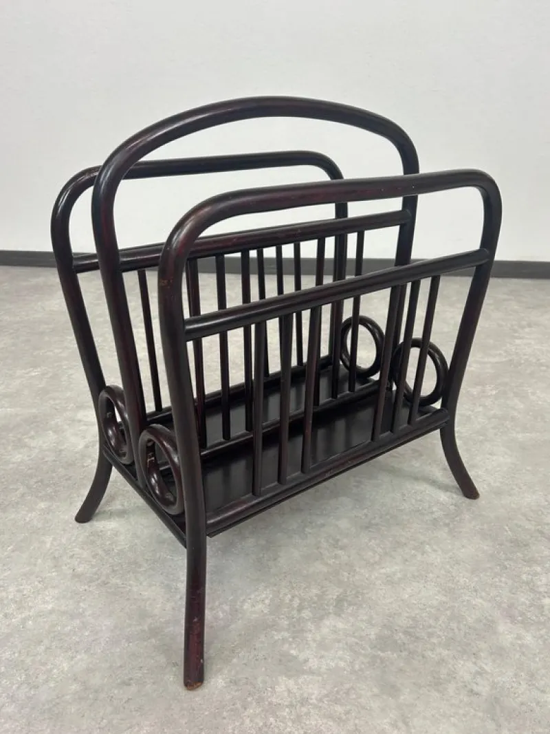 Pamono Magazine Holder from Thonet, 1890s> Magazine Racks