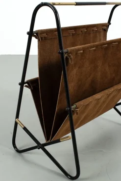 Pamono Magazine Holder, 1960s> Magazine Racks