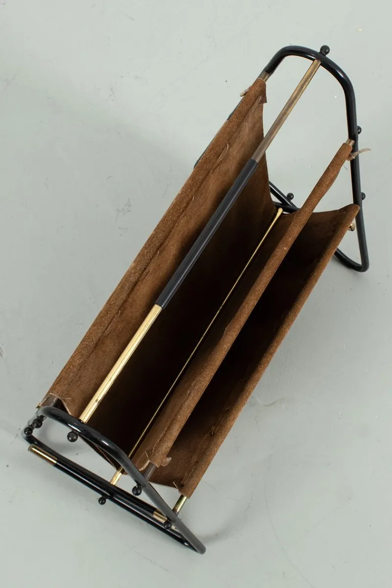 Pamono Magazine Holder, 1960s> Magazine Racks