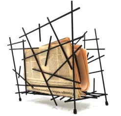 Pamono Magazine Rack by Alessi Fratelli Campana><noscript><img width=
