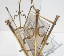 Best Pamono Magazine Rack by Cesare Lacca for Fontana Arte, 1950s