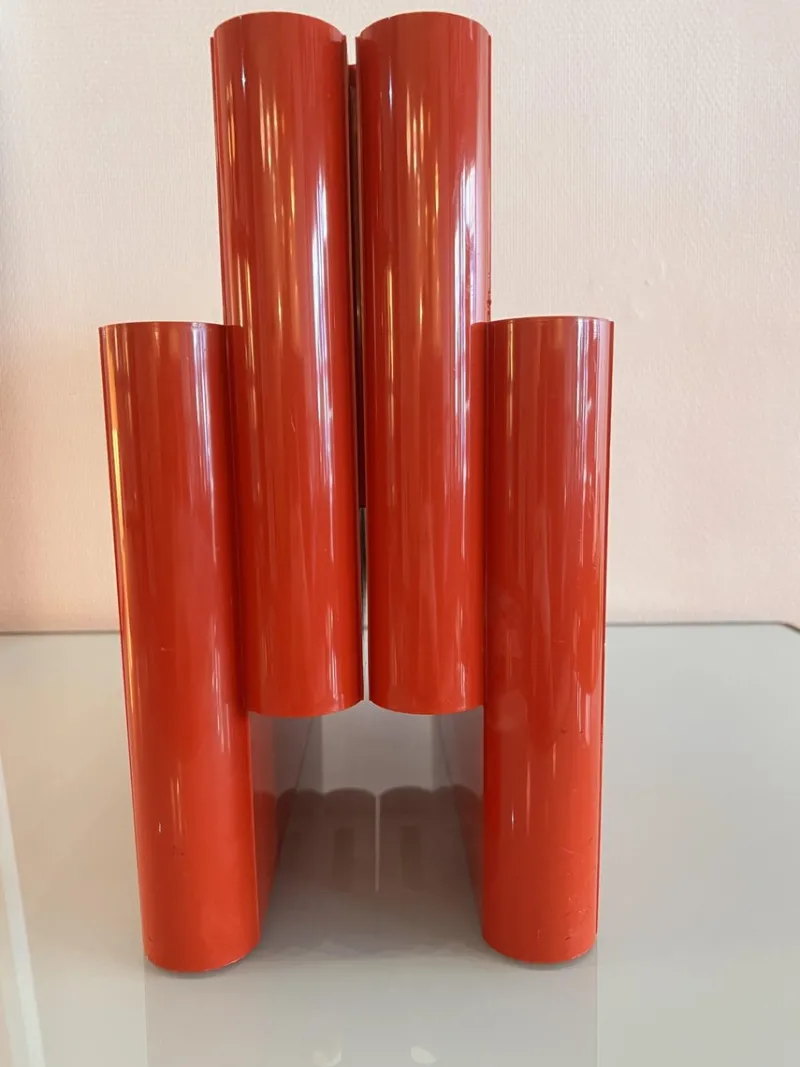 Pamono Magazine Rack by Giotto Stoppino for Kartell, 1970> Magazine Racks