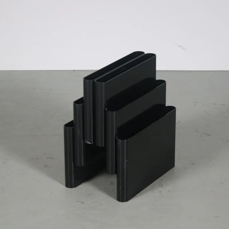 Pamono Magazine Rack by Giotto Stoppino for Kartell, Italy, 1960s> Magazine Racks