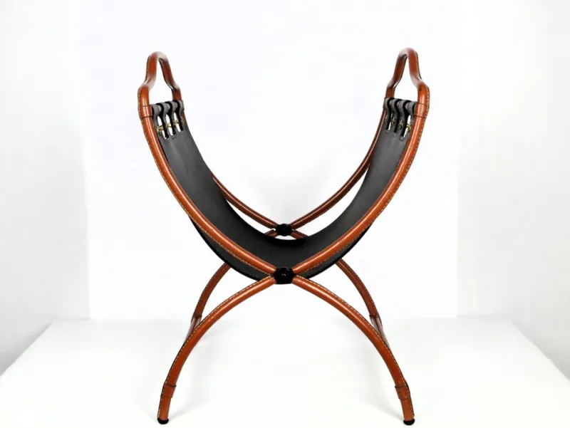 Pamono Magazine Rack by Jacques Adnet, 1950> Magazine Racks