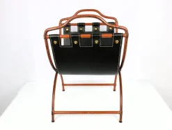 Pamono Magazine Rack by Jacques Adnet, 1950><noscript><img width=
