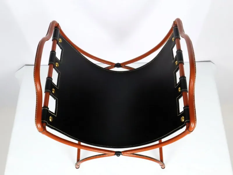Pamono Magazine Rack by Jacques Adnet, 1950> Magazine Racks
