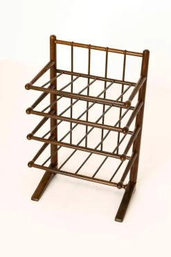 Pamono Magazine Rack by Josef Frank for Svenskt Tenn, Sweden 1950s><noscript><img width=