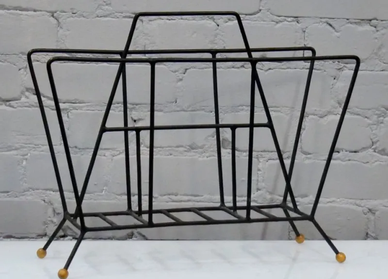 Clearance Pamono Magazine Rack by Tony Paul, USA, 1950s