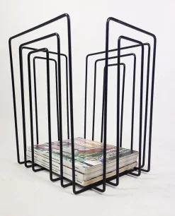 Clearance Pamono Magazine Rack by Willy Glaeser for Thomas Merlo, 1980s