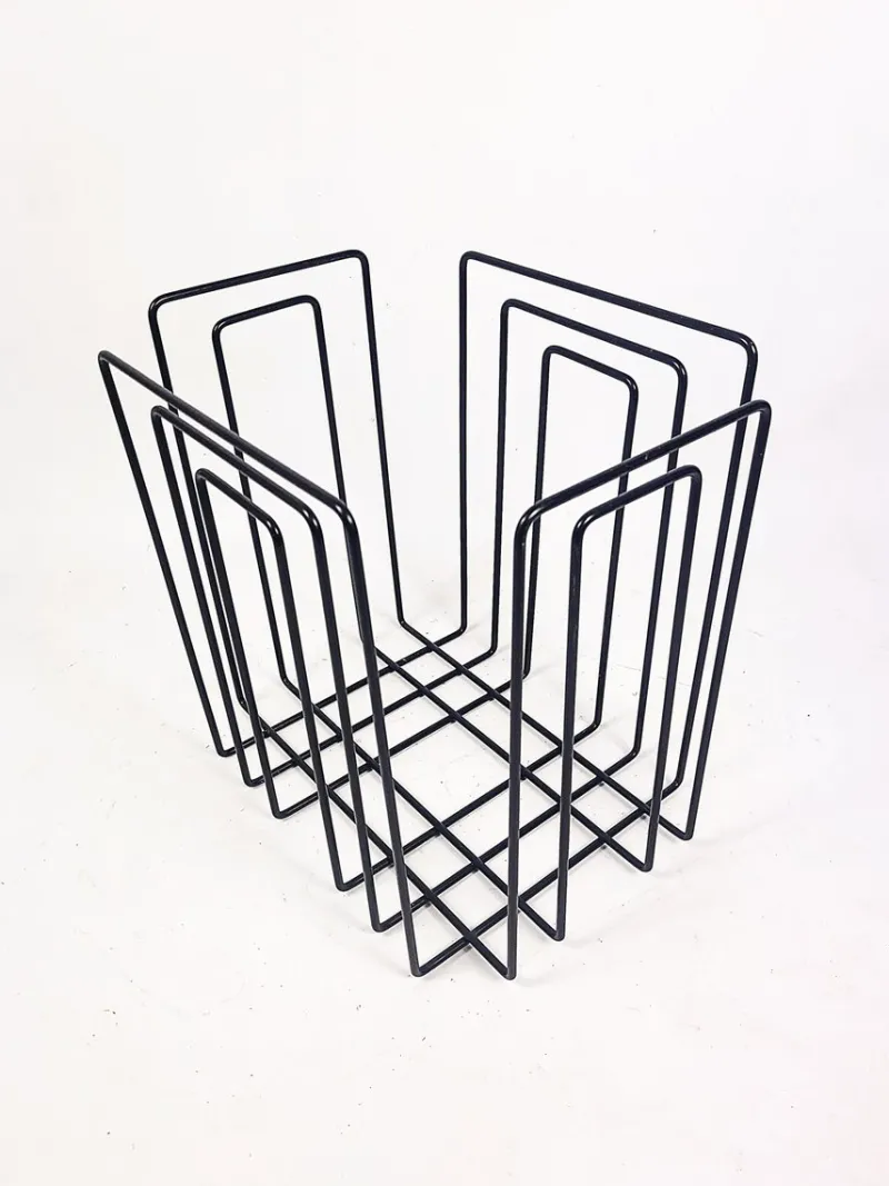 Clearance Pamono Magazine Rack by Willy Glaeser for Thomas Merlo, 1980s