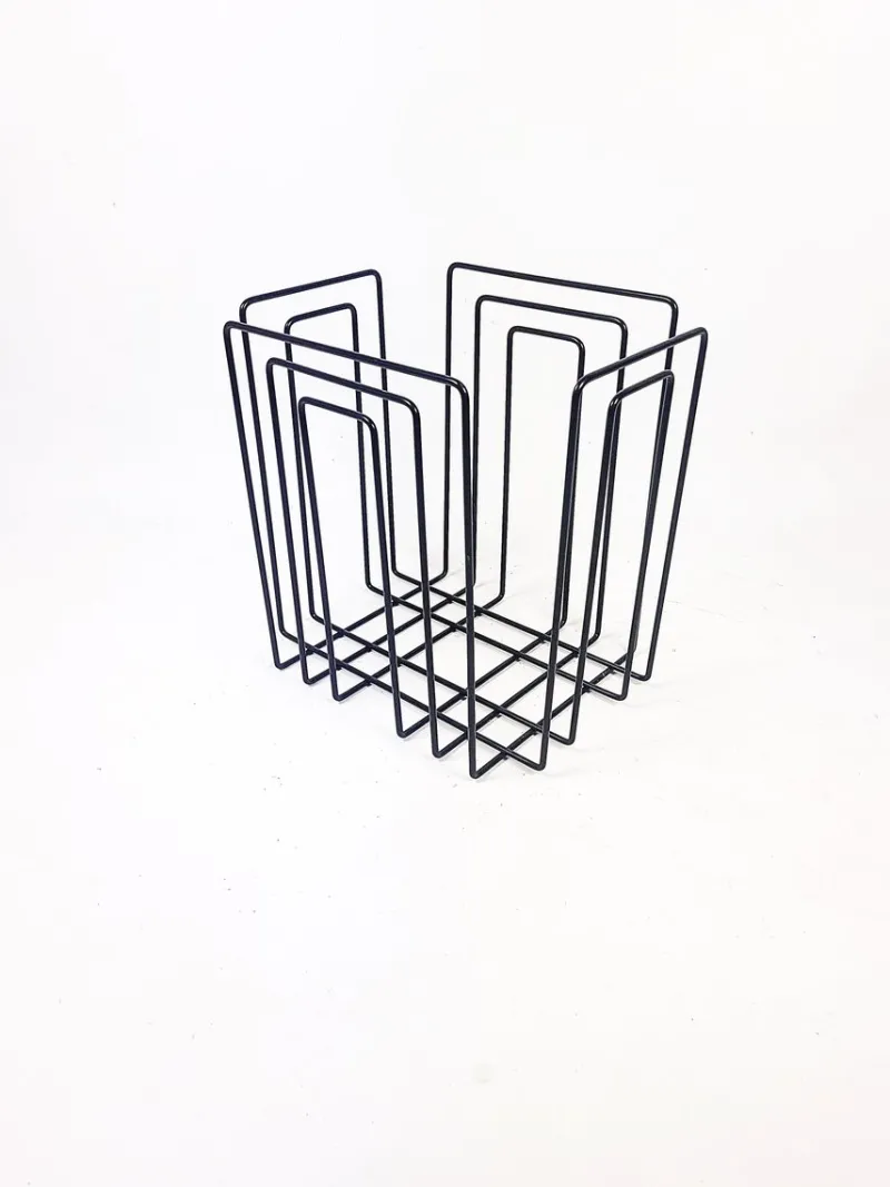 Clearance Pamono Magazine Rack by Willy Glaeser for Thomas Merlo, 1980s