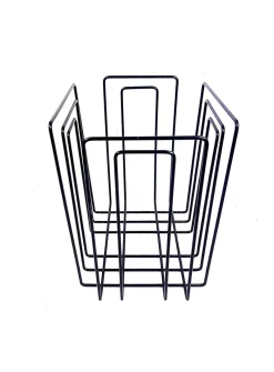 Clearance Pamono Magazine Rack by Willy Glaeser for Thomas Merlo, 1980s