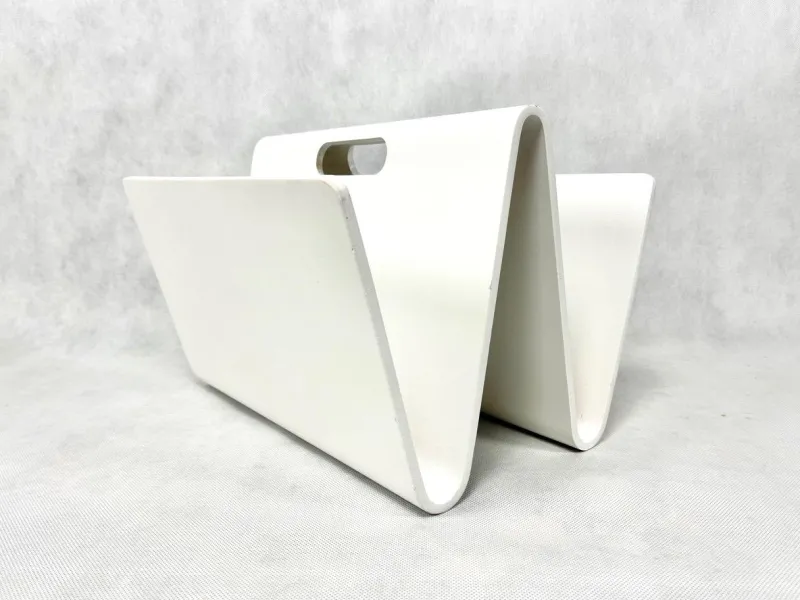 Hot Pamono Magazine Rack in Plywood in the style of Alvar Aalto, 1980s