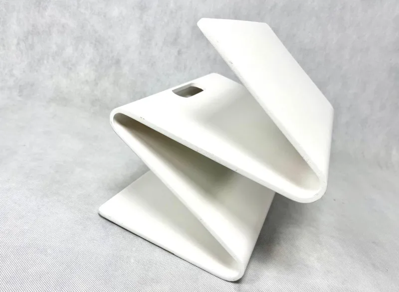 Hot Pamono Magazine Rack in Plywood in the style of Alvar Aalto, 1980s