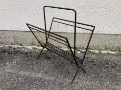 Pamono Magazine Rack in the style of Mathieu Matégot, 1960s><noscript><img width=